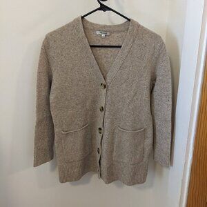 Madewell 100% Merino Wool Cardigan